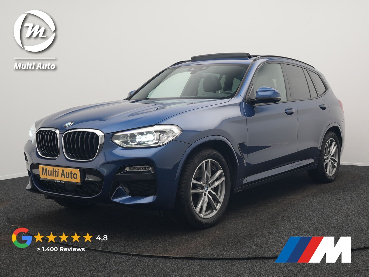 BMW X3 - xDrive20i M Sport Shadow 184pk Dealer O.H | Trekhaak af Fabriek | Panodak | Adaptive Cruis - AutoWereld.nl