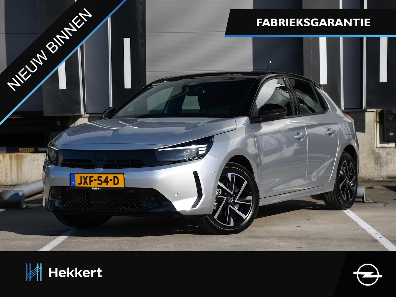 Opel Corsa - GS 1.2 Turbo Hybrid 100pk Automaat COMFORT-PACK | 16''LM | DODE HOEK | PDC + CAM. | APPLE- - AutoWereld.nl