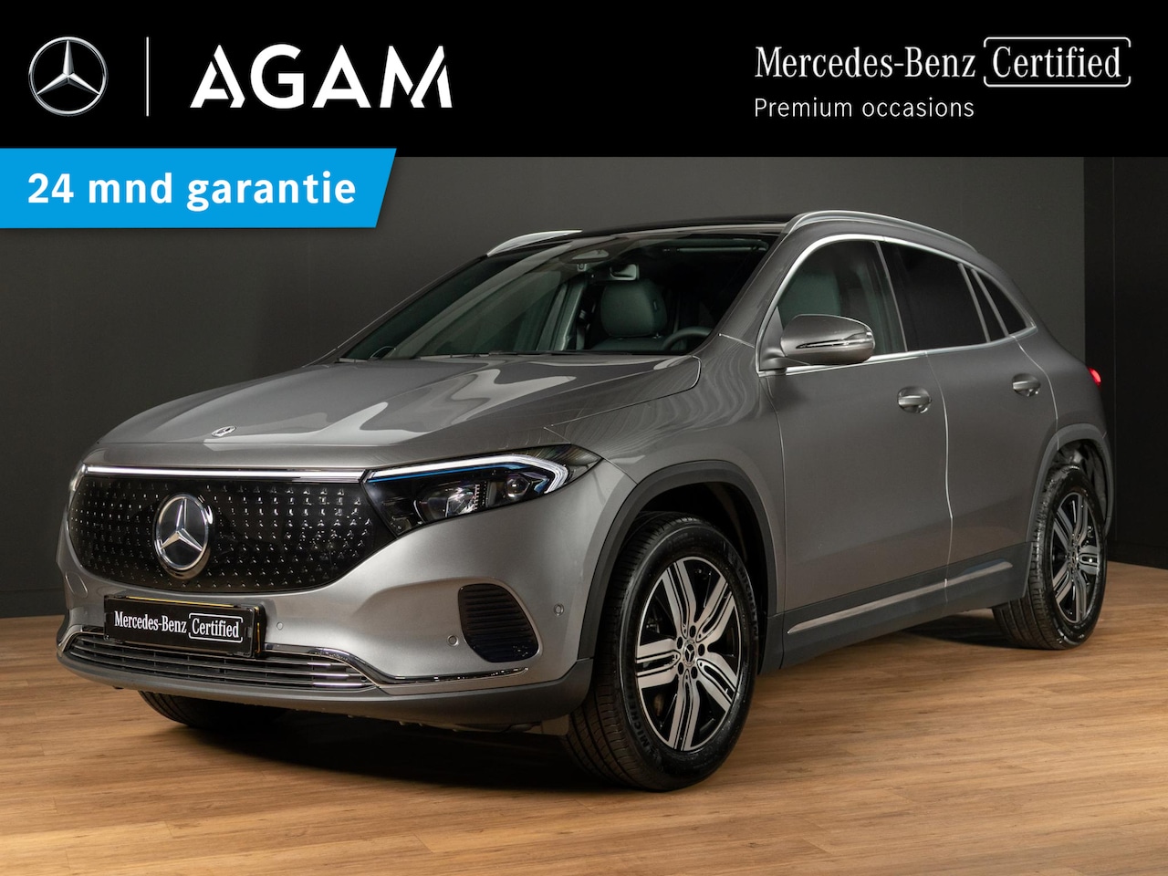 Mercedes-Benz EQA - 250+ Business Solution Luxury 71 kWh Panorama dak | Trekhaak - AutoWereld.nl