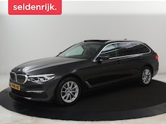 BMW 5-serie Touring - 520i High Executive | Panoramadak | Leder | Trekhaak | Stoelverwarming | Camera | Live Coc