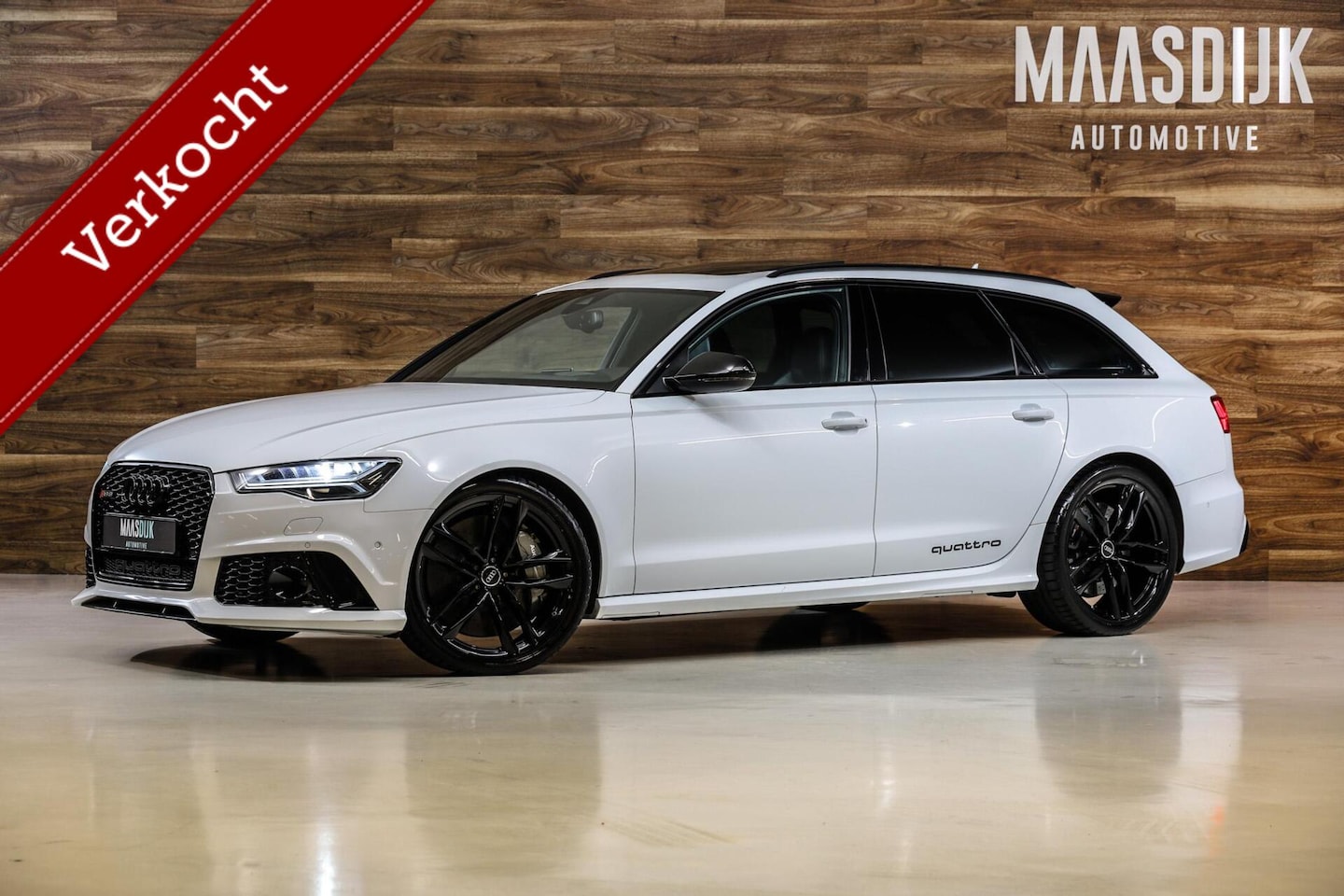 Audi RS6 - Avant 4.0 TFSI Quattro|Keramisch|HUD|Pano|ACC|Bose| - AutoWereld.nl
