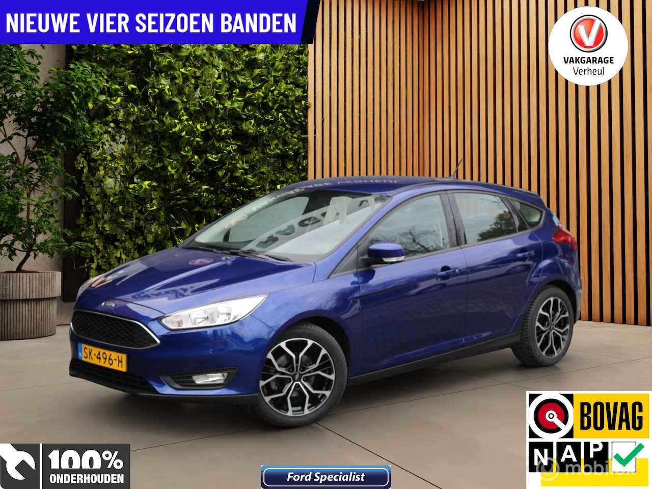 Ford Focus - 1.0 Lease Edition|5Drs|Navi|Boekjes|Nap - AutoWereld.nl