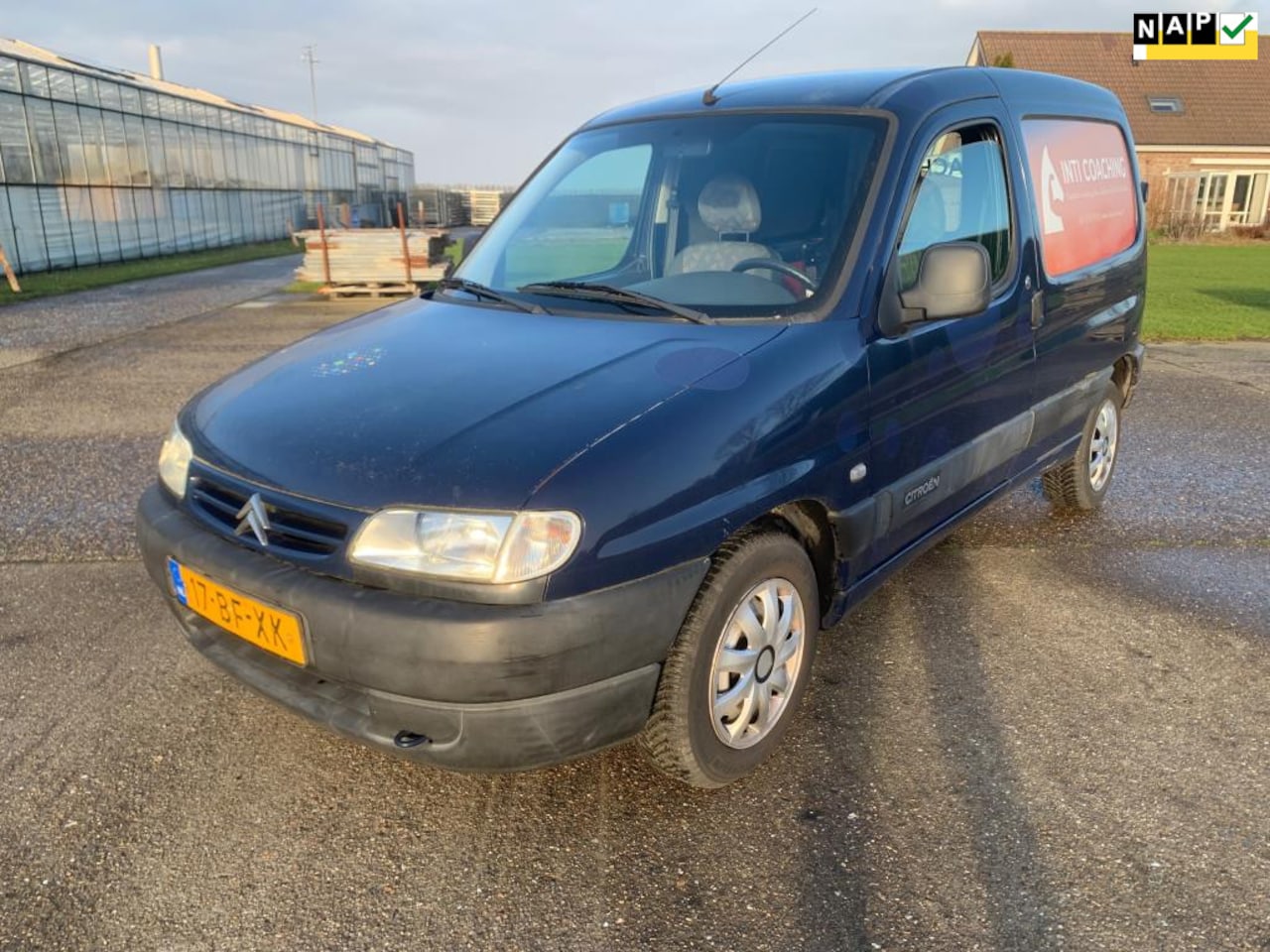 Citroën Berlingo - 1.9 D Blauw 2002 Stuurbekr Unieke Lage KM! - AutoWereld.nl