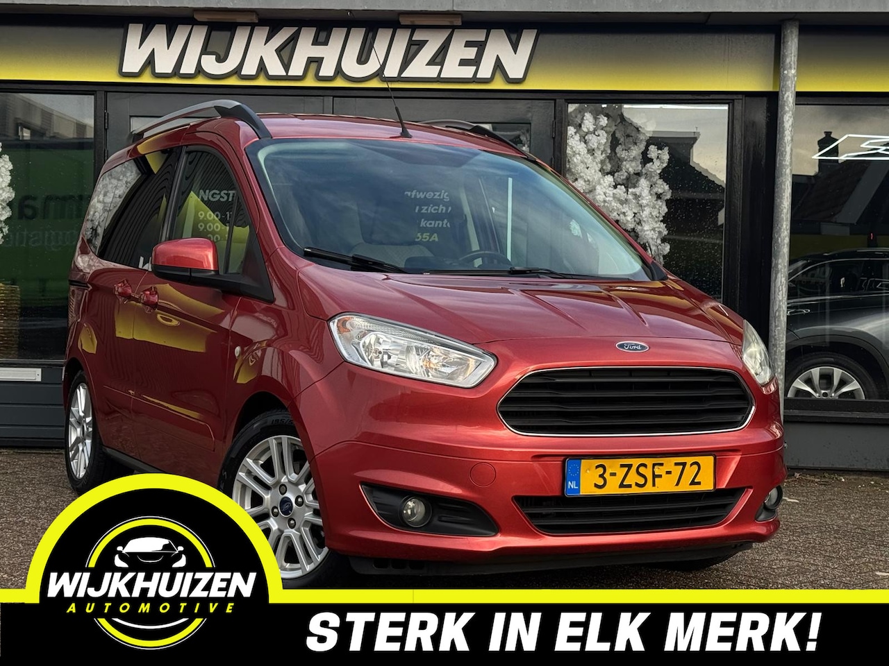 Ford Tourneo Courier - 1.0 Titanium met Climate !!! Camera !!! Dealer Onderhouden !!! - AutoWereld.nl