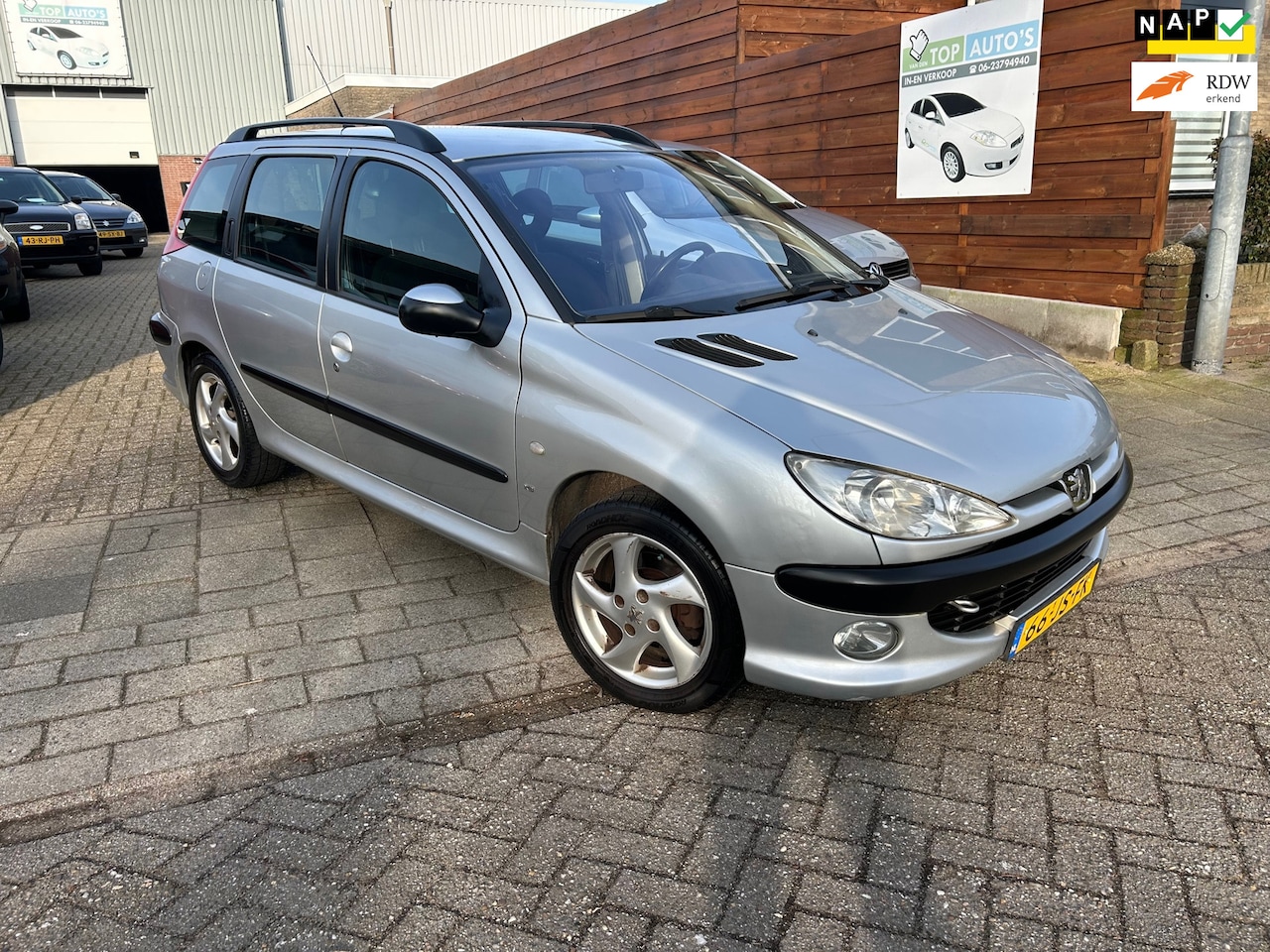 Peugeot 206 SW - 1.6-16V XS nieuwe apk! zeer nette auto. - AutoWereld.nl
