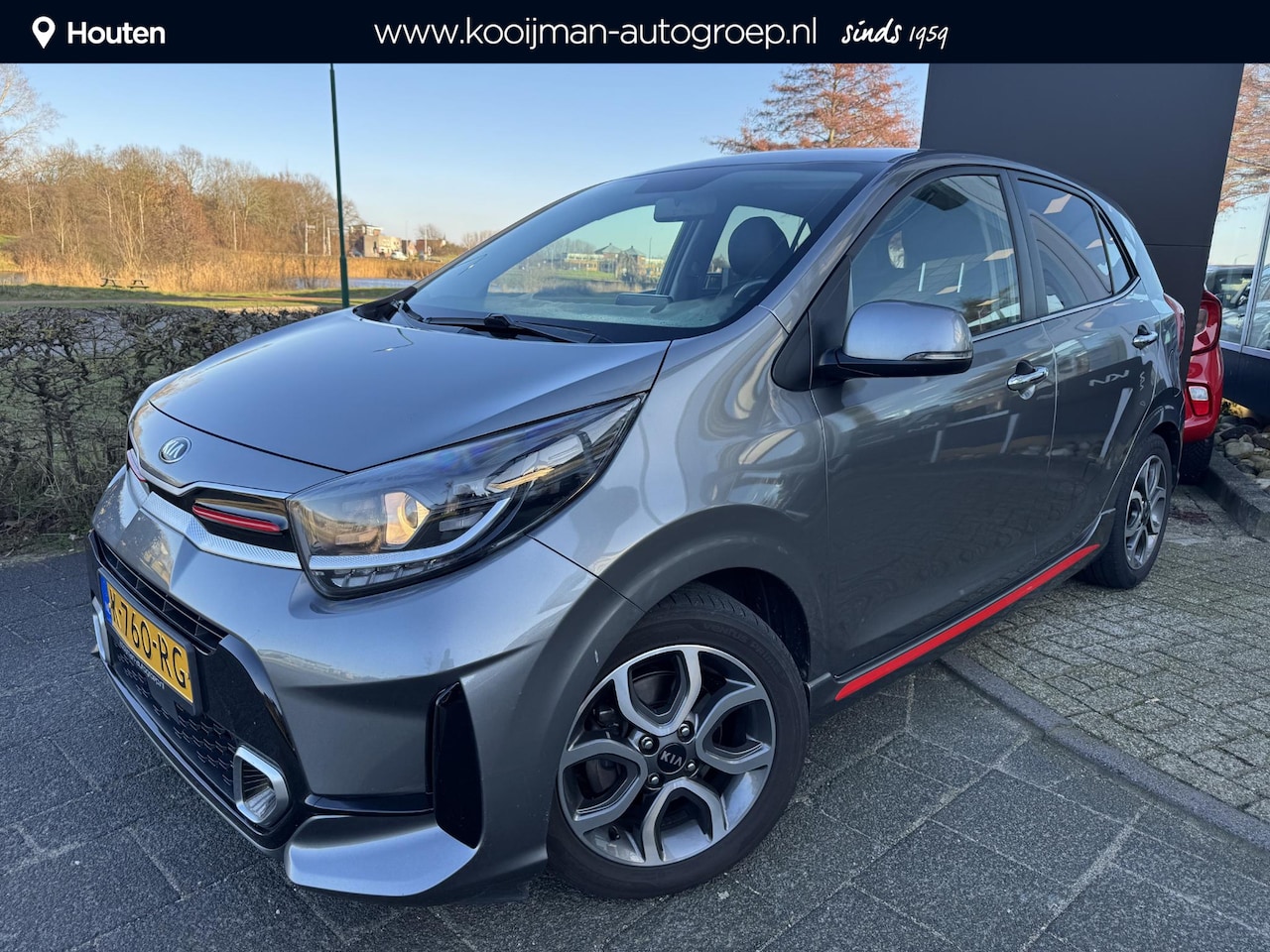 Kia Picanto - 1.0 DPi GT-Line Eerste Eigenaar, Dealeronderhouden, Apple Carplay/Android Auto, Lederlook, - AutoWereld.nl