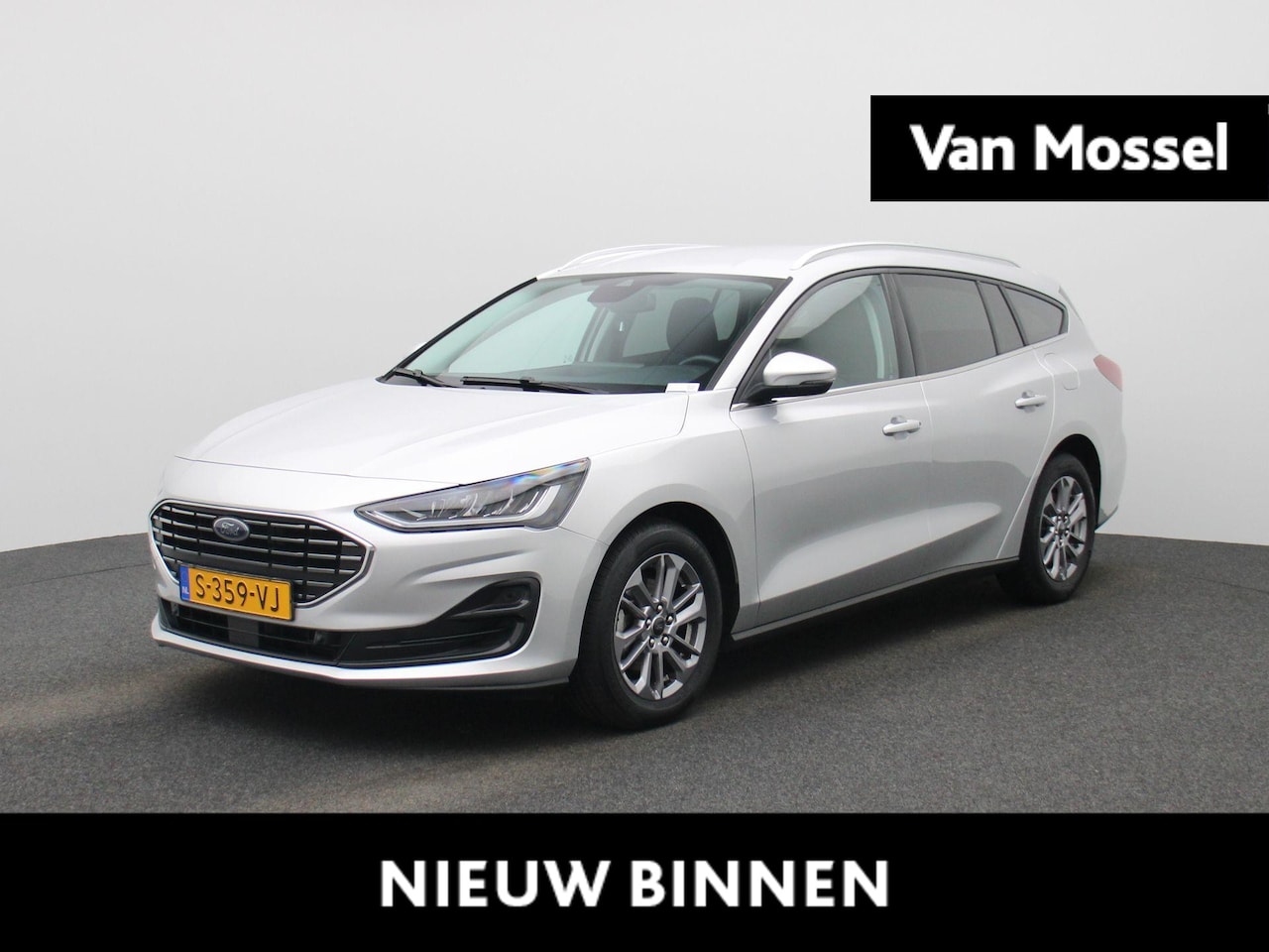 Ford Focus Wagon - 1.0 EcoBoost Hybrid Titanium | Cruise Control | Navigatie | Parkeersensoren Voor + Achter - AutoWereld.nl