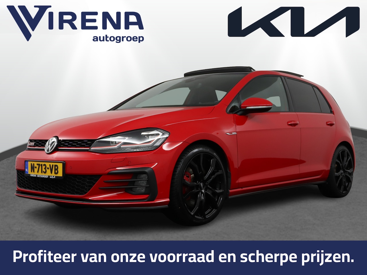 Volkswagen Golf - 2.0 TSI GTI Performance - Automaat - Trekhaak wegklapbaar - Schuif- / kanteldak - Virena Z - AutoWereld.nl