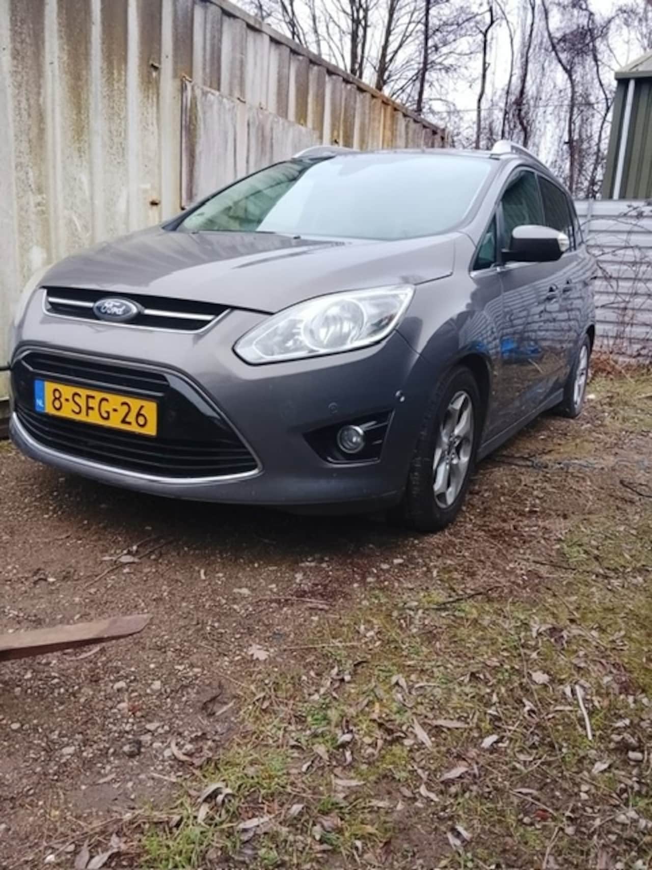 Ford Grand C-Max - 1.0 2013 euro 5 ,7 persoons Airco Leder - AutoWereld.nl
