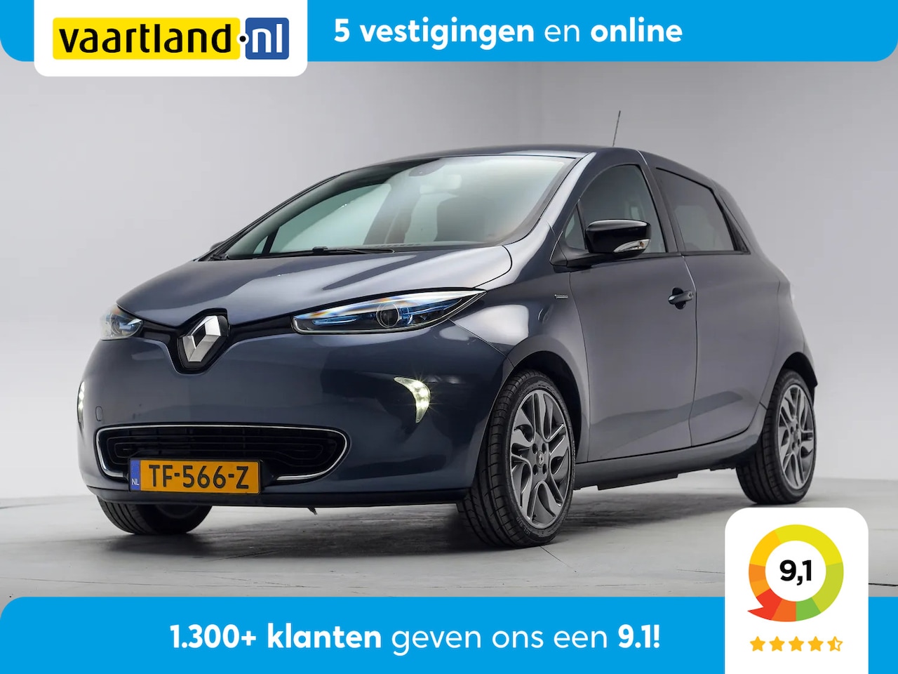 Renault Zoe - R90 Entry 40Kwh INCL ACCU! [ Leer cruise Camera stoelverwarming] - AutoWereld.nl