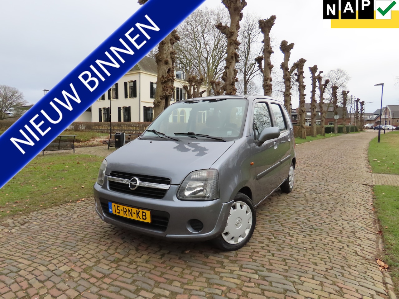 Opel Agila - 1.2-16V Flexx cool Airco Stuurbekrachtiging Trekhaak Hoge instap***Apk t/m 2-3-2027*** - AutoWereld.nl