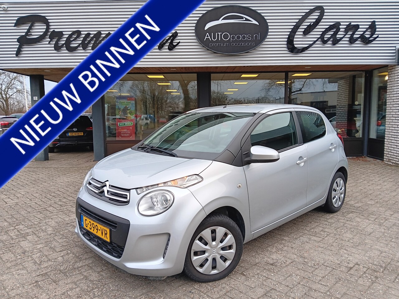 Citroën C1 - 1.0 VTi Feel|AIRCO|LEDEREN STUURWIEL. - AutoWereld.nl