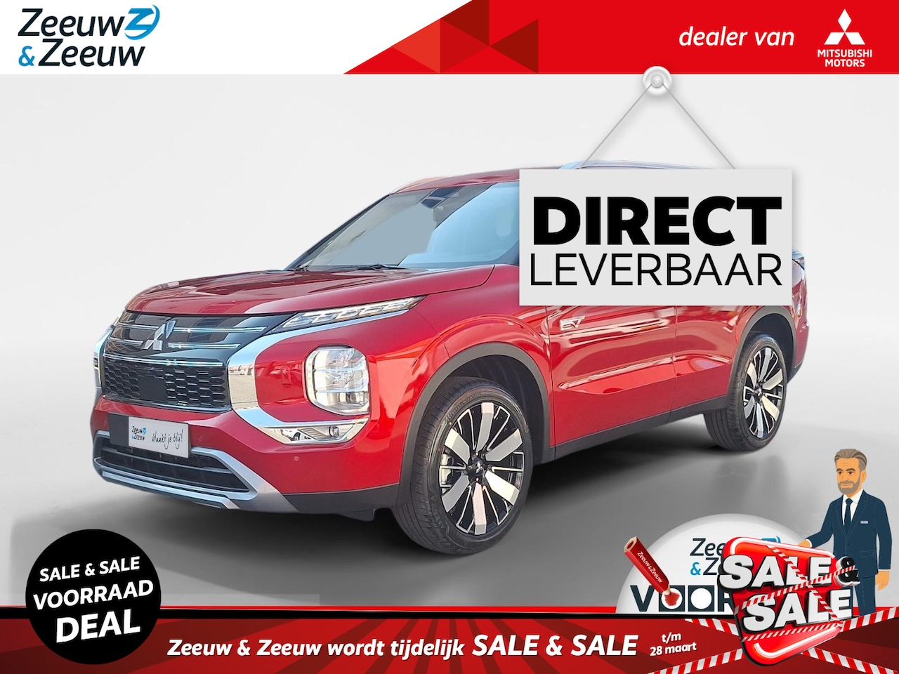 Mitsubishi Outlander - 2.4 PHEV First Edition | NIEUW MODEL | 7500 EURO KORTING | NU DIRECT LEVEBAAR | 8 JAAR GAR - AutoWereld.nl