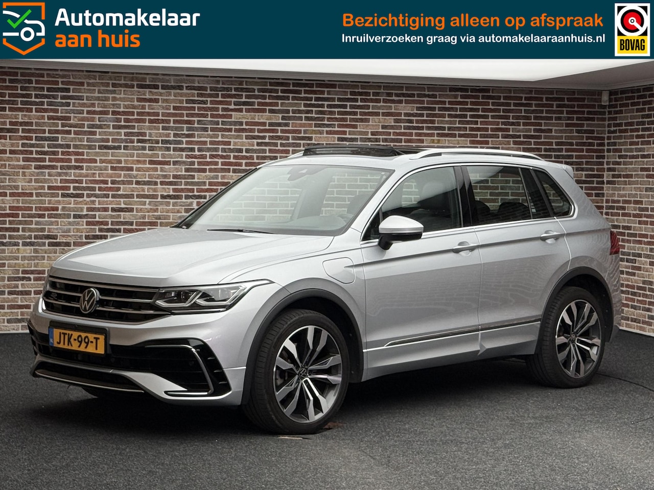Volkswagen Tiguan - 1.4 TSI eHybrid R-Line Business+ Trekhaak | Panorama | Camera | Adap cruise - AutoWereld.nl