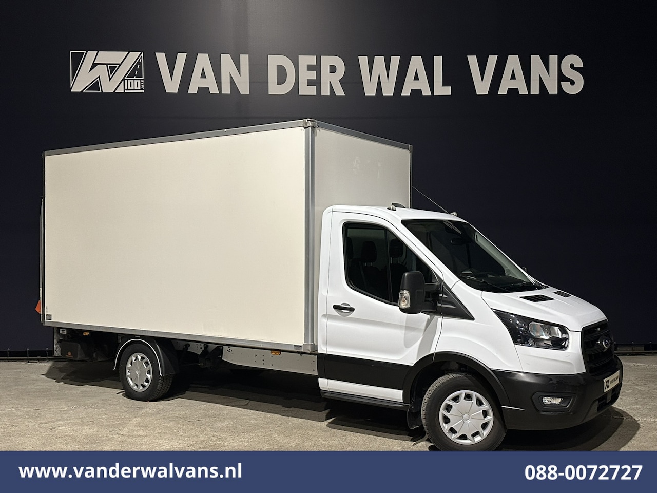 Ford Transit - 2.0 TDCI 131pk Bakwagen Laadklep Euro6 Airco | Cruisecontrol | Verwarmde voorruit Bijrijde - AutoWereld.nl