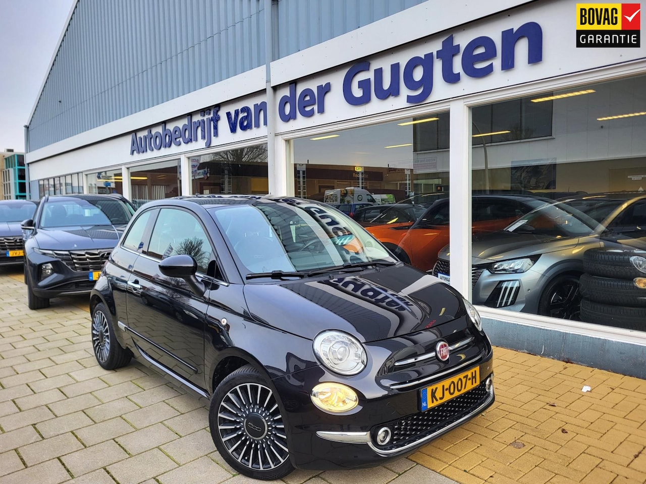 Fiat 500 - 0.9 TwinAir Turbo Lounge / leder / Panodak / Airco / - AutoWereld.nl