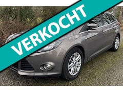 Ford Focus Wagon - 1.0 EcoBoost Titanium 2013 GROTE NAVI CLIMA CRUISE NAP