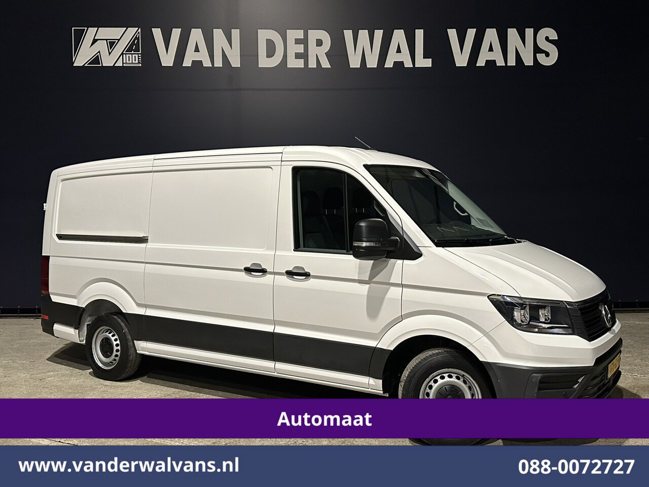 Volkswagen Crafter - 2.0 TDI 141pk Automaat L3H2 L2H1 Inrichting Euro6 Airco | Navigatie | Camera Apple Carplay - AutoWereld.nl
