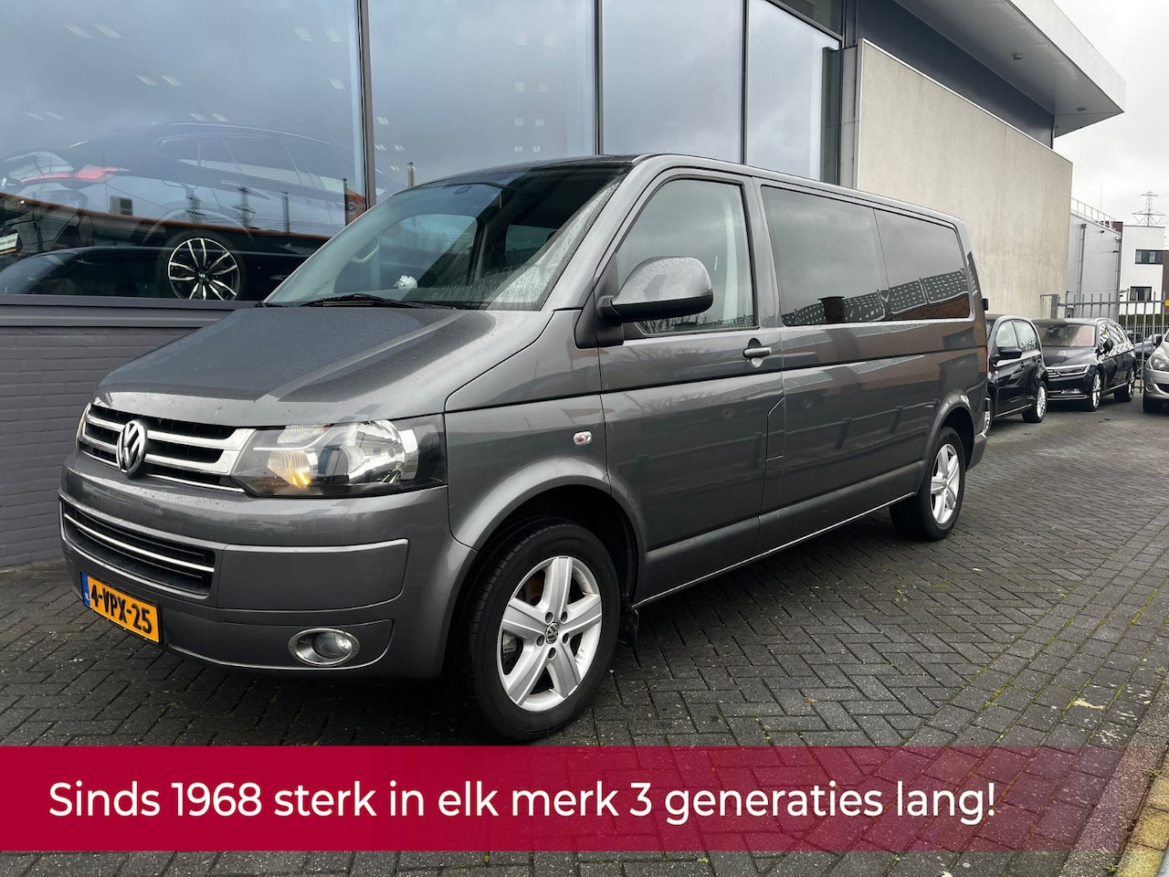 Volkswagen Transporter - 2.0 TDI L2H1 4Motion DC Comfortline AUTOMAAT Dubbel cabine! SCHUIFDAK l LEER l CRUISE l TR - AutoWereld.nl