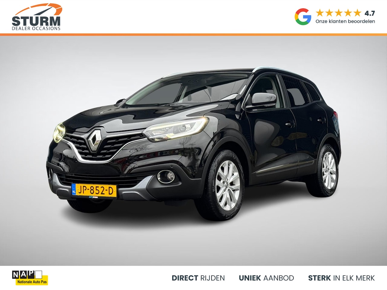 Renault Kadjar - 1.2 TCe Intens Easy Pack, NL-Auto incl. Trekhaak! - AutoWereld.nl