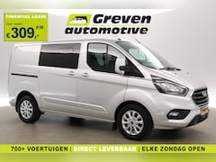 Ford Transit Custom - 300 2.0 TDCI L1H1 | MARGE | Dubbele Cabine | Aut. | Airco | Cruise | Camera | Schuifdeur L