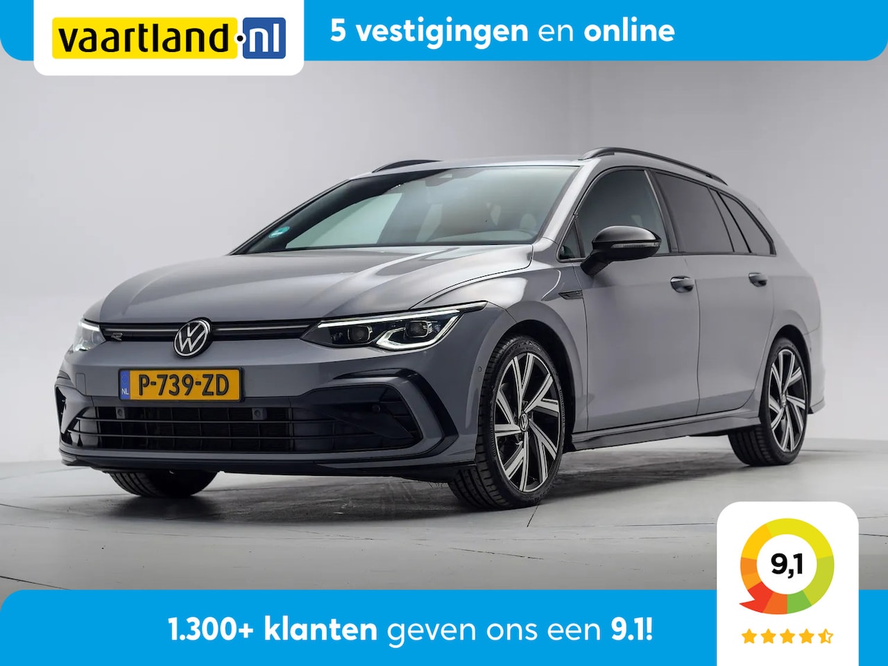 Volkswagen Golf Variant - 1.5 eTSI 150pk R line DSG [ Navi Virtual Trekhaak Climate ] - AutoWereld.nl