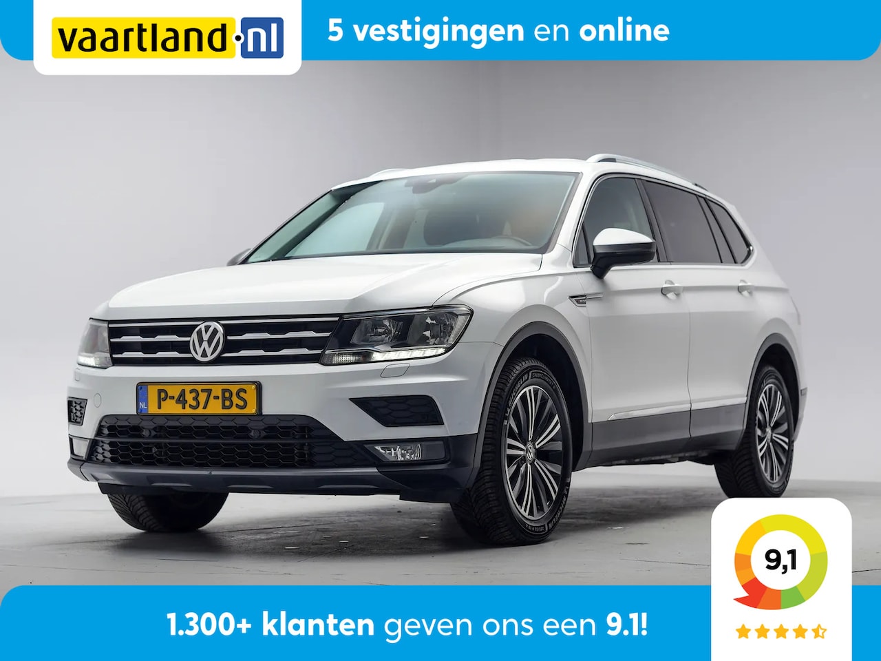 Volkswagen Tiguan Allspace - 2.0 TSI highline 4 motion [ Virtual Stoelverwarming LED ] - AutoWereld.nl