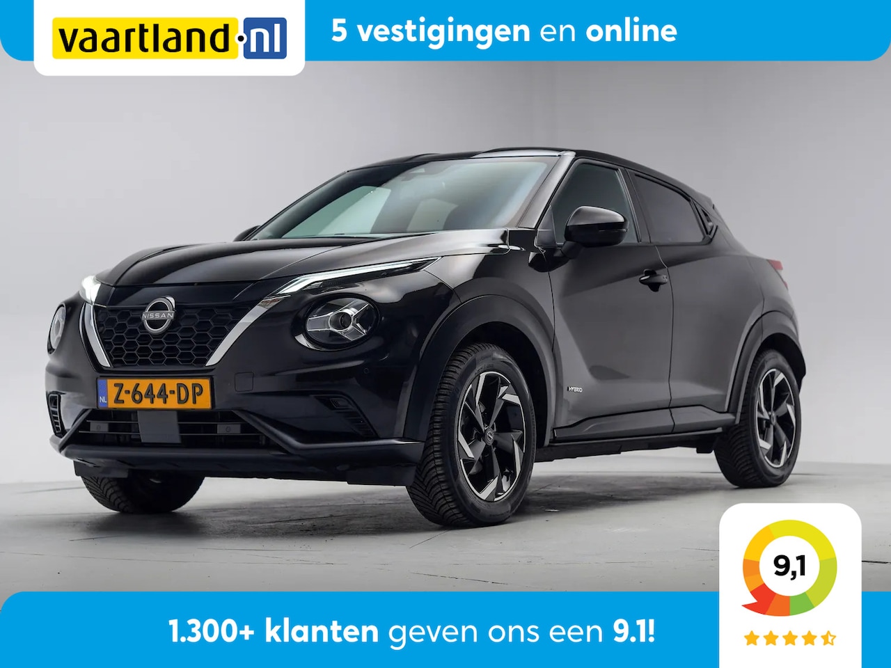 Nissan Juke - 1.6 Hybrid N-Connecta [ LED Climate Apple/Android Camera Half-leder ] - AutoWereld.nl