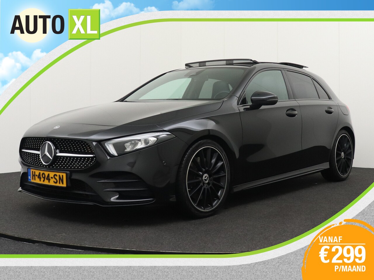 Mercedes-Benz A-klasse - 250 2.0 225 PK AMG Night-Pakket Pano-dak 19'LMV - AutoWereld.nl