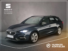 SEAT Leon Sportstourer - FR 1.0 TSI 115pk Cruise control, LED koplampen, App connect, Parkeersensoren, Airco, DAB,