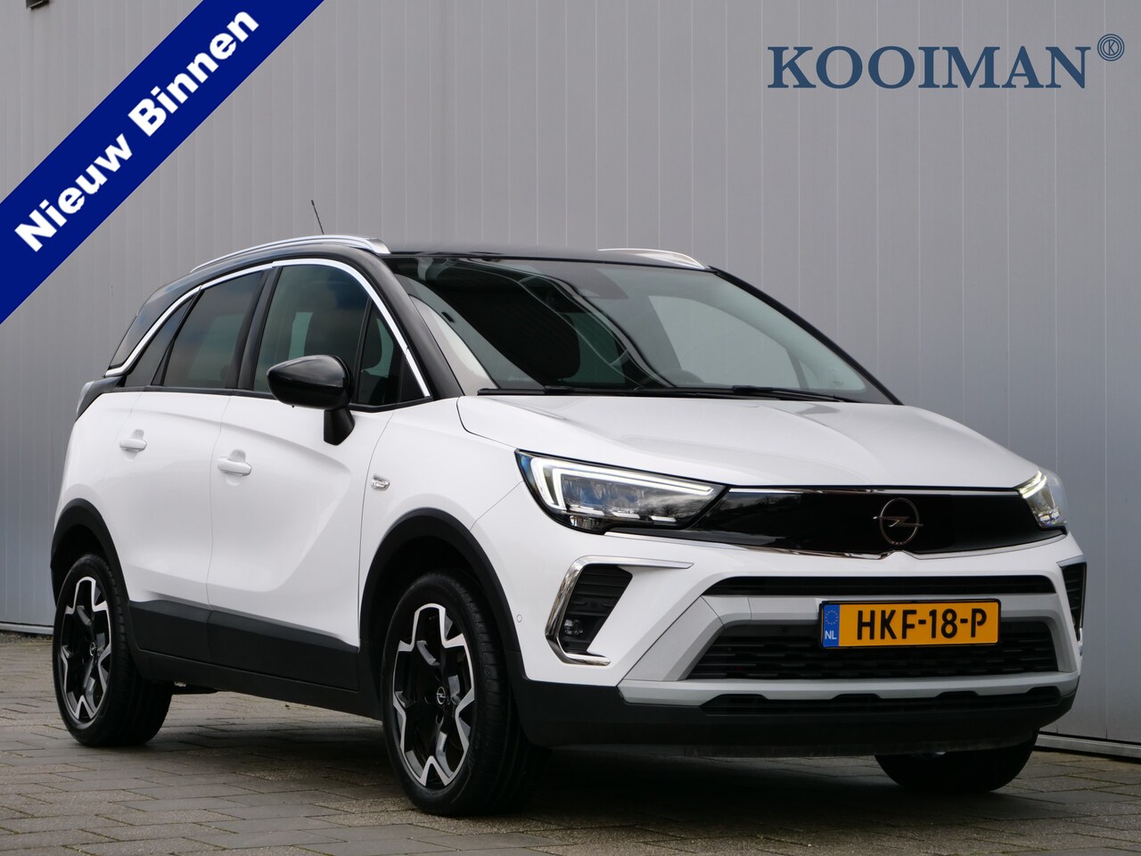 Opel Crossland - 1.2 Turbo Elegance 130 Pk Automaat Navigatie / DAB / Apple Carplay / Camera - AutoWereld.nl