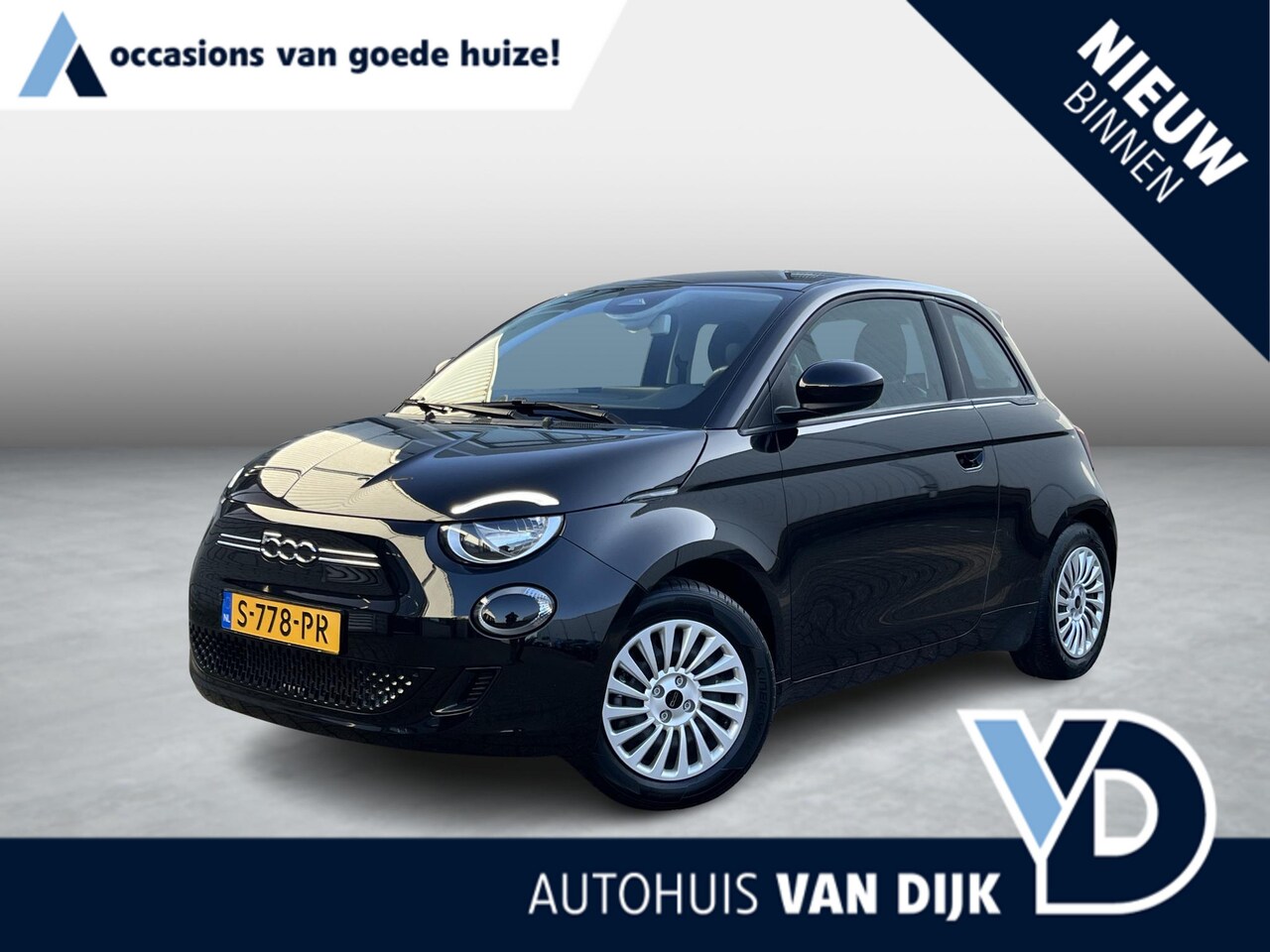 Fiat 500e - 42 kWh | NL Auto/1e Eig./Voll.Historie/Clima/Cruise/Apple CarPlay-Android Auto/DAB/Bluetoo - AutoWereld.nl