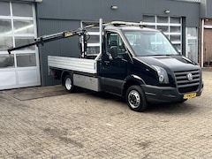 Volkswagen Crafter - 50 2.5 TDI 7.000KG Trekgewicht Lucht Hiab 018T laadkraan Dubbele lucht Airco Cruise contro