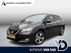 Nissan LEAF - Tekna 40 kWh | NL Auto/2e Eig./Voll.Historie/Leder/Navi/Adapt.Cruise/Clima/Apple CarPlay-A