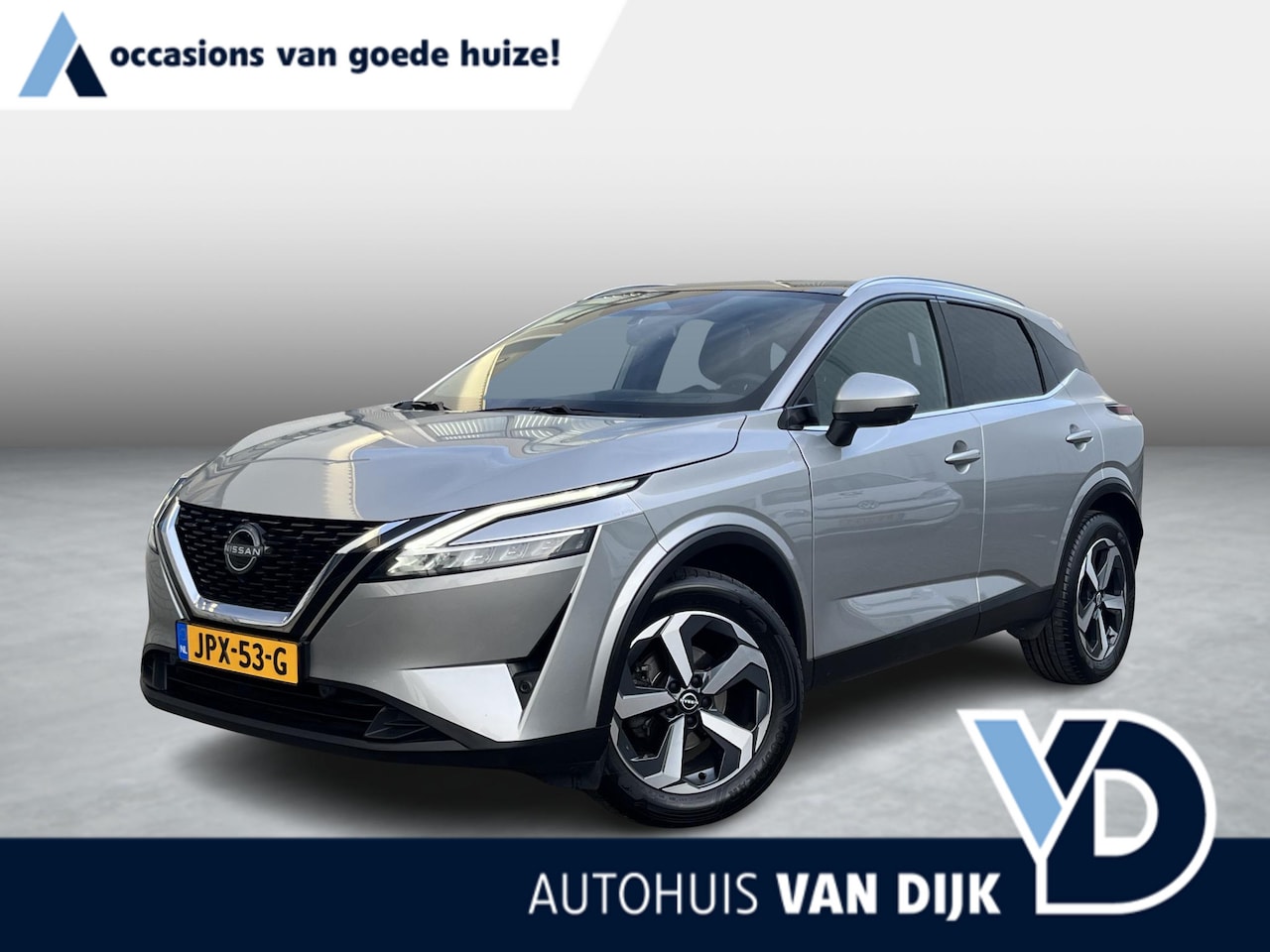 Nissan Qashqai - 1.3 MHEV Xtronic Business Premium | Navi/Clima/Adapt.Cruise/Pano.Dak/Head-Up/Stoel-Stuur-V - AutoWereld.nl