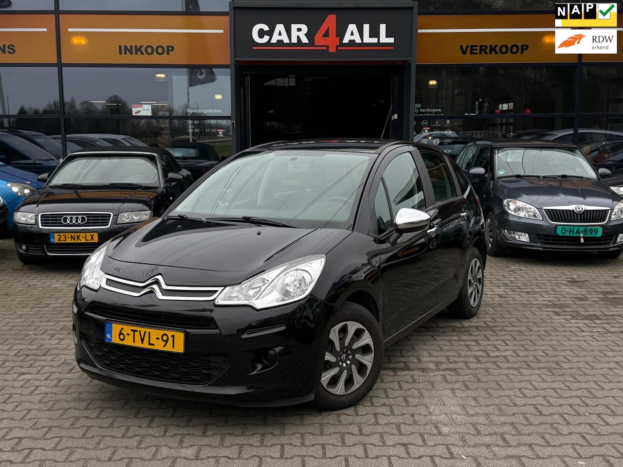 Citroën C3 - 1.0 VTi Attraction AIRCO/APK 28-01-2027/TREKHAAK/NAP/RIJDT PERFECT - AutoWereld.nl