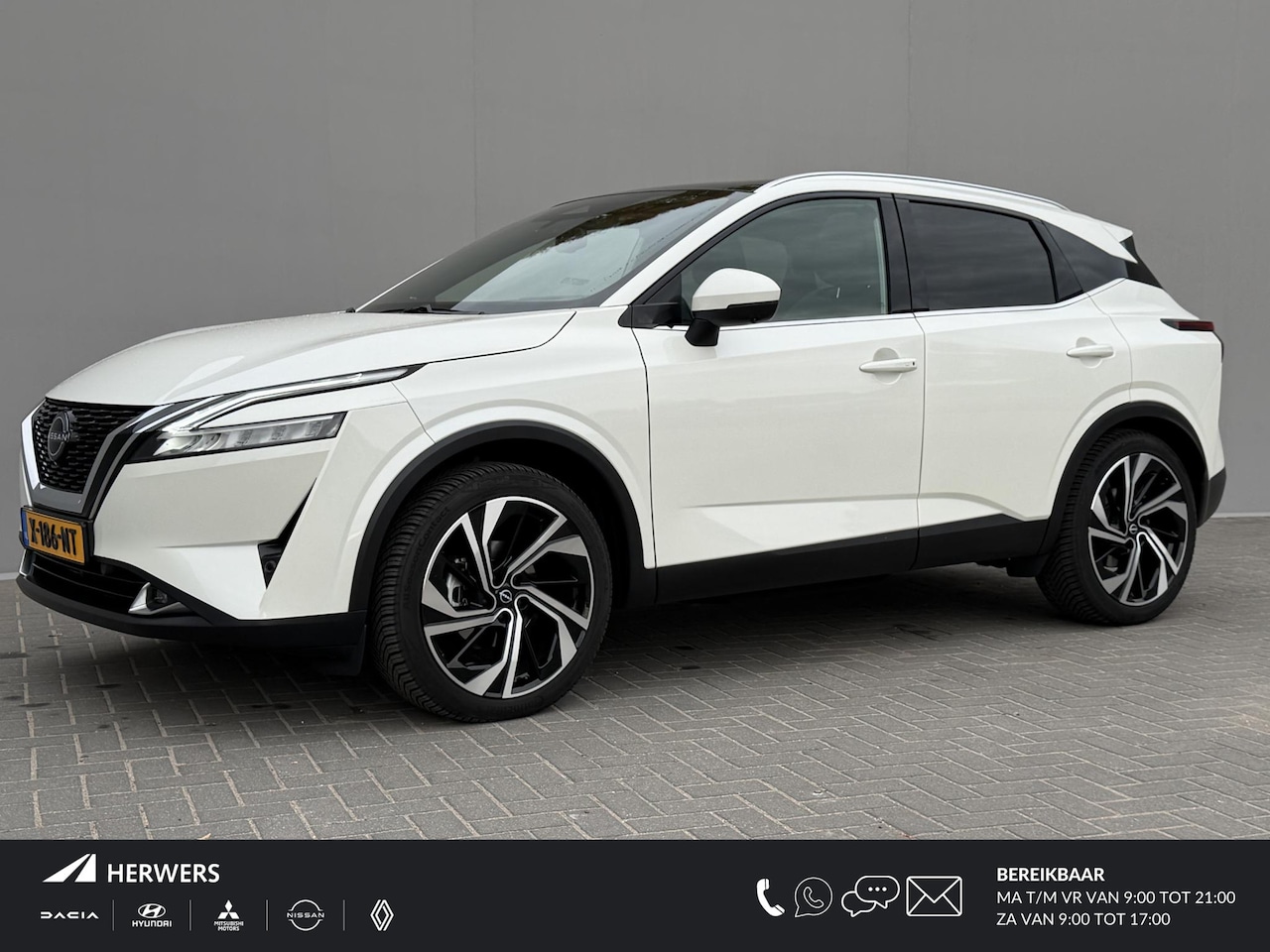 Nissan Qashqai - 1.3 MHEV Xtronic Tekna Plus / Trekhaak ( 1.800 kg ) /  Apple carplay / Android auto / Bose - AutoWereld.nl