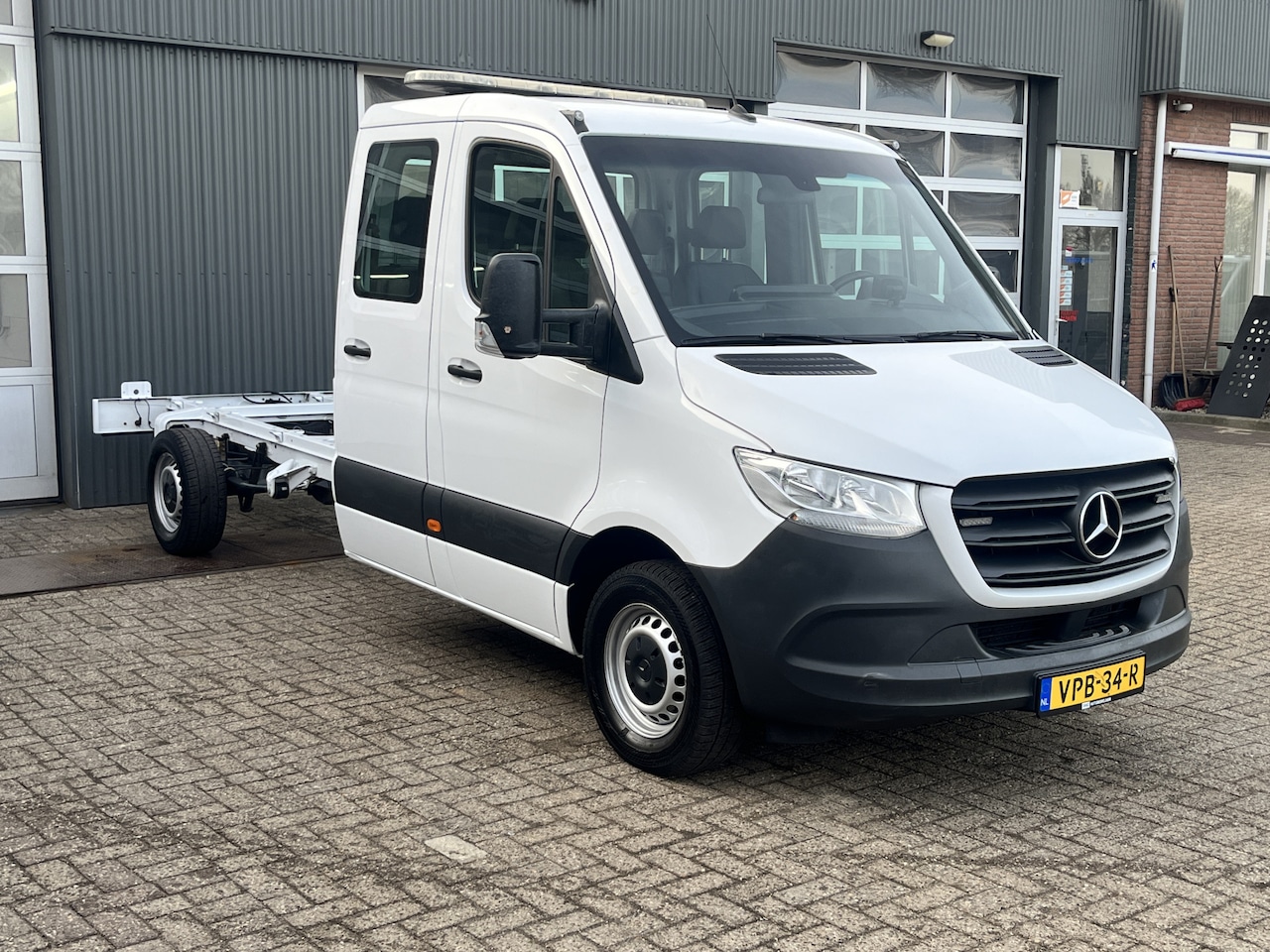 Mercedes-Benz Sprinter - 319 1.9 CDI L3 RWD DC 190pk 433 Wielbasis Trekhaak 3500kg trekgewicht Airco Cruise control - AutoWereld.nl