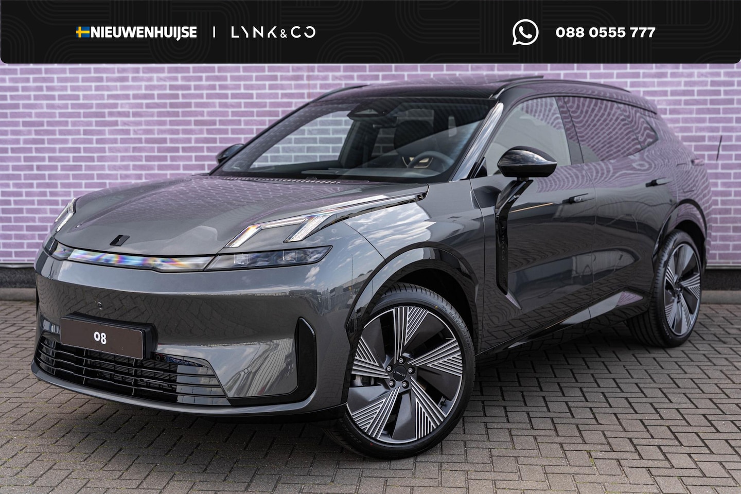 Lynk & Co 08 - 1.5 More | Actieradius gecombineerd 1100 km | Elektrische massage- & ventilatiestoelen met - AutoWereld.nl