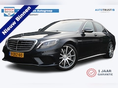 Mercedes-Benz S-klasse - AMG 63 4Matic Lang 585PK | Drivers Package | Burmester | Panoramadak | Nachtzicht | Soft-C