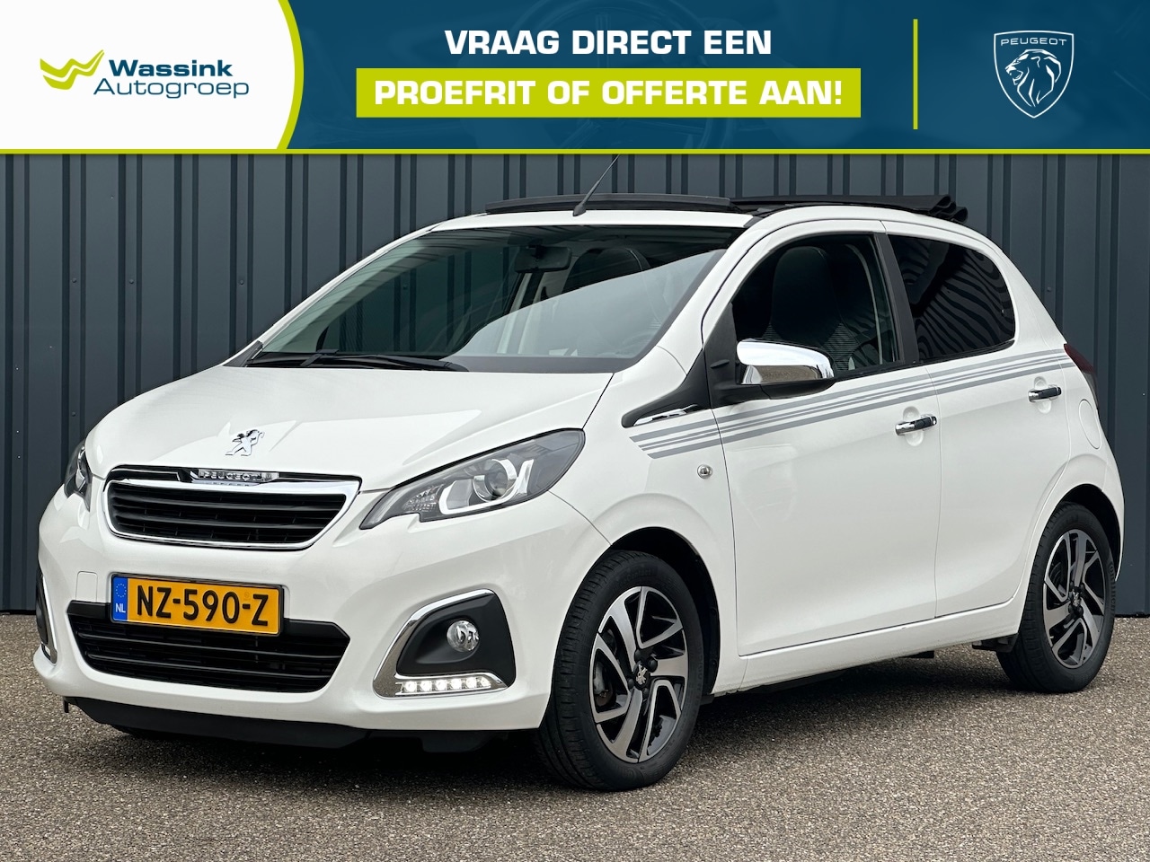Peugeot 108 - 1.0 e-VTi 68pk 5D TOP! Collection I 1e Eigenaar NL Auto I NAP 27.260 KM I Camera I Climate - AutoWereld.nl