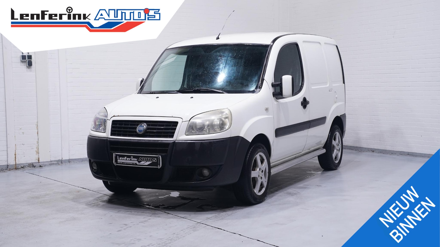 Fiat Doblò - 1.3 MultiJet SX 500 kg Airco, 15" LMV Trekhaak, Sidebars, APK 11-2026 - AutoWereld.nl