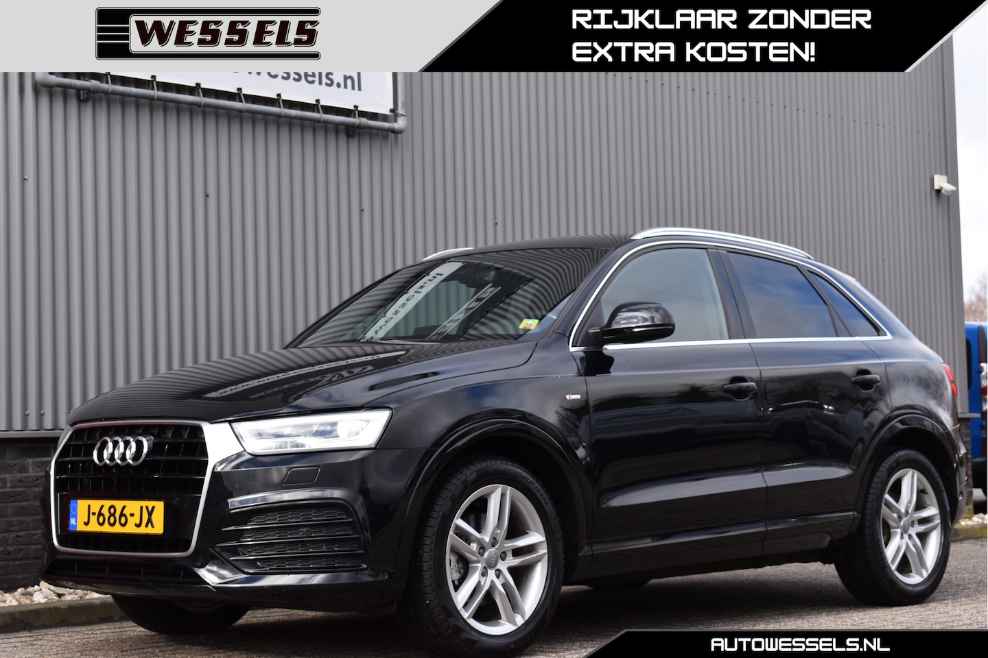 Audi Q3 - 1.4 TFSI 2x S-line Cruise, Stoelverwarming, Camera, Elek. achterklep, Leder - AutoWereld.nl