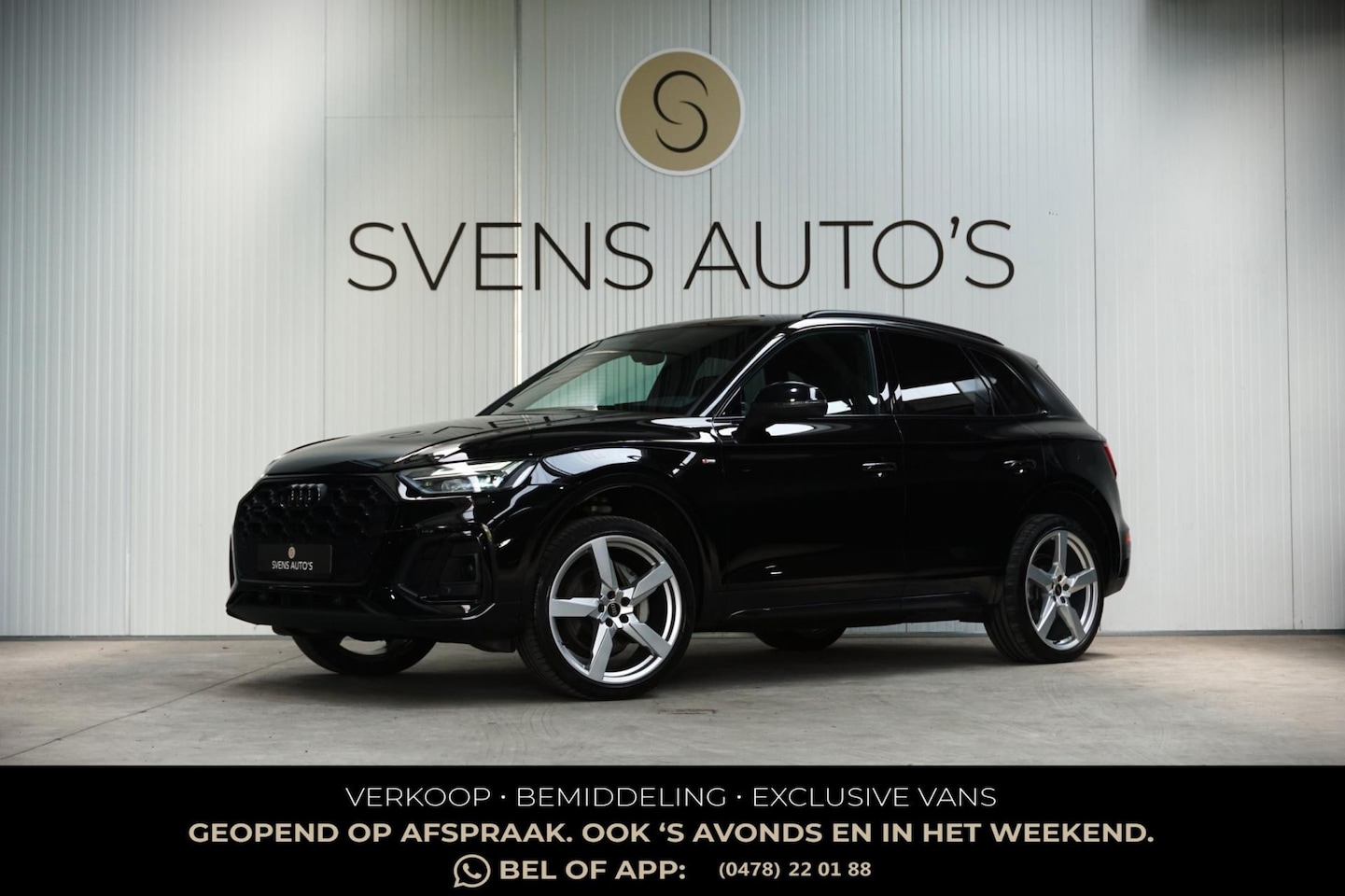 Audi Q5 - 55 TFSIe S-Line Black Edition B&O|Trekhaak|Virtual|ACC|Massage - AutoWereld.nl