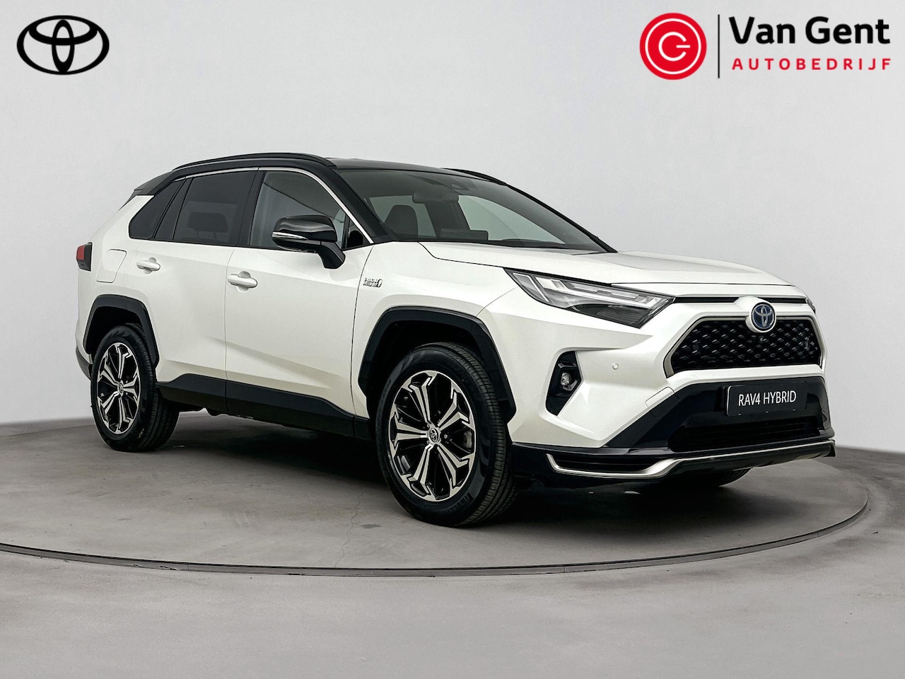 Toyota RAV4 - 2.5 Plug-in Hybrid AWD Bi-Tone Plus | Apple Carplay / Android Auto | 360 camera | Leder | - AutoWereld.nl