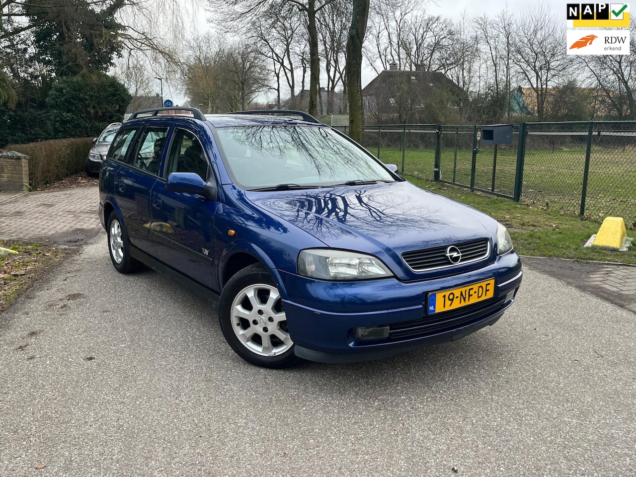 Opel Astra Wagon - 1.6-16V Njoy| RIJD TOP|APK”2027!|RUIME STATION - AutoWereld.nl