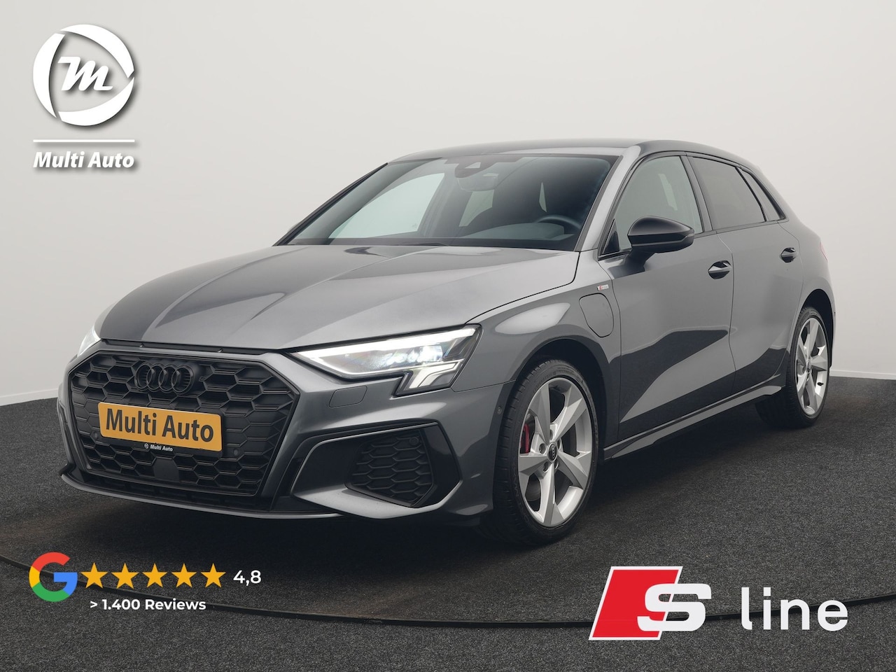 Audi A3 Sportback - 45 TFSI e S edition Competition Plug In Hybrid 245pk Dealer O.H. PHEV | 2x S Line | Sports - AutoWereld.nl