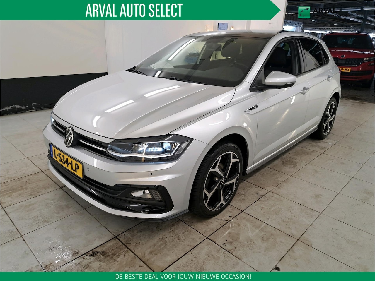 Volkswagen Polo - 1.0 TSI 95pk Automaat Highline Business R Line Interieur & Exterieur | Panoramadak | Beats - AutoWereld.nl