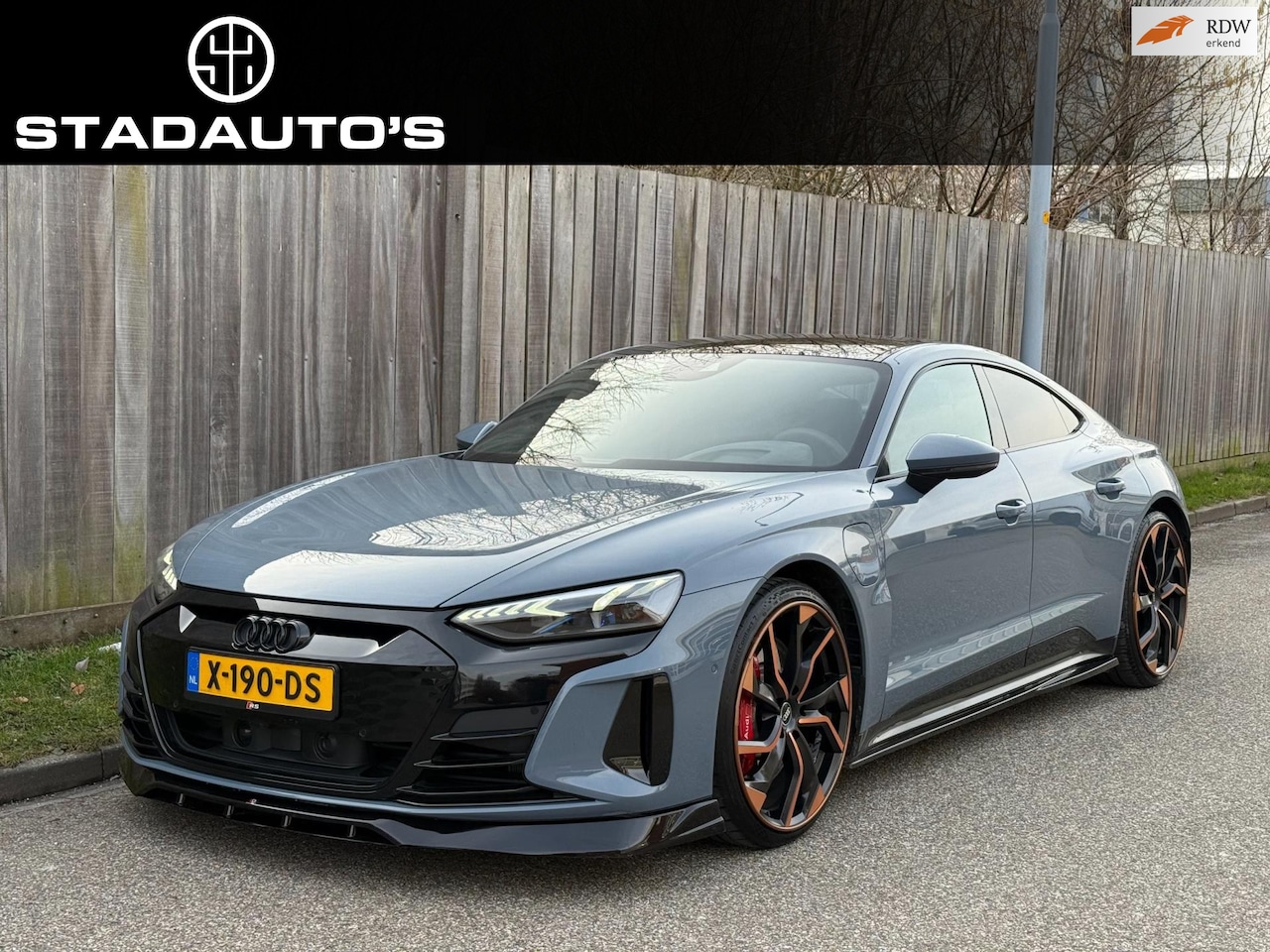 Audi e-tron GT - RS 93 kWh B&O|Pano|360 |HuD|22"|Full options! - AutoWereld.nl