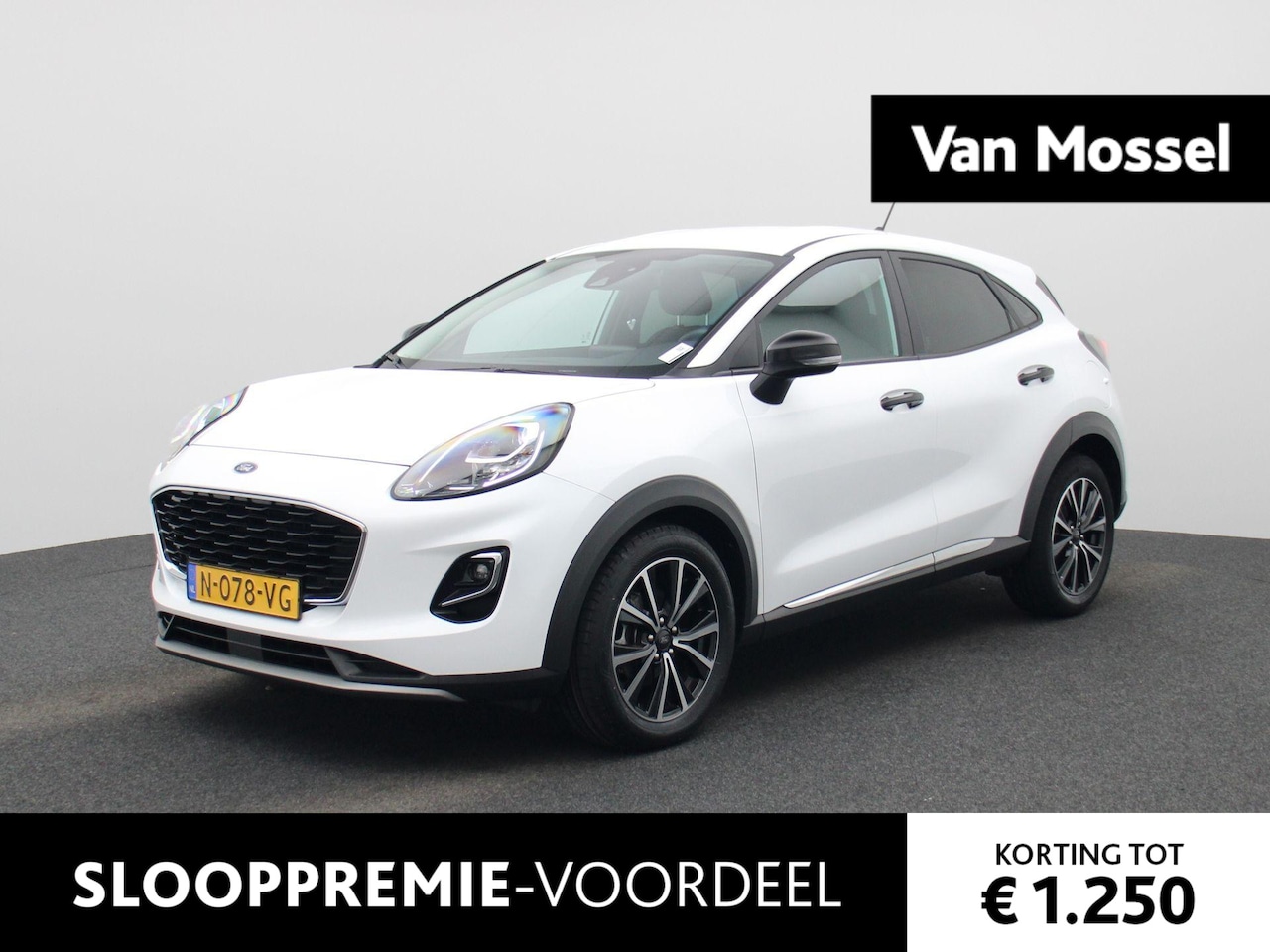 Ford Puma - 1.0 EcoBoost Hybrid Titanium | NAVIGATIE | BLEUTOOTH | PARKEERSENSOREN | CLIMATE CONTROL | - AutoWereld.nl